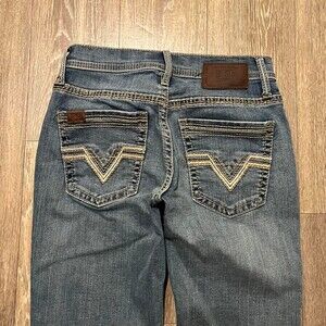Bke Blue Jeans With Gold B 027